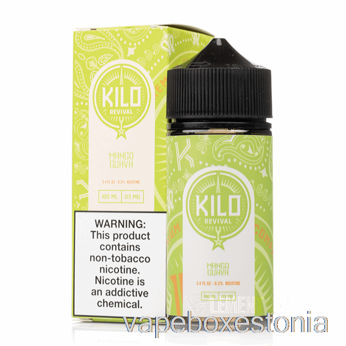 Vape Box Estonia Mango Guajaav - Kilo Revival - 100ml 0mg